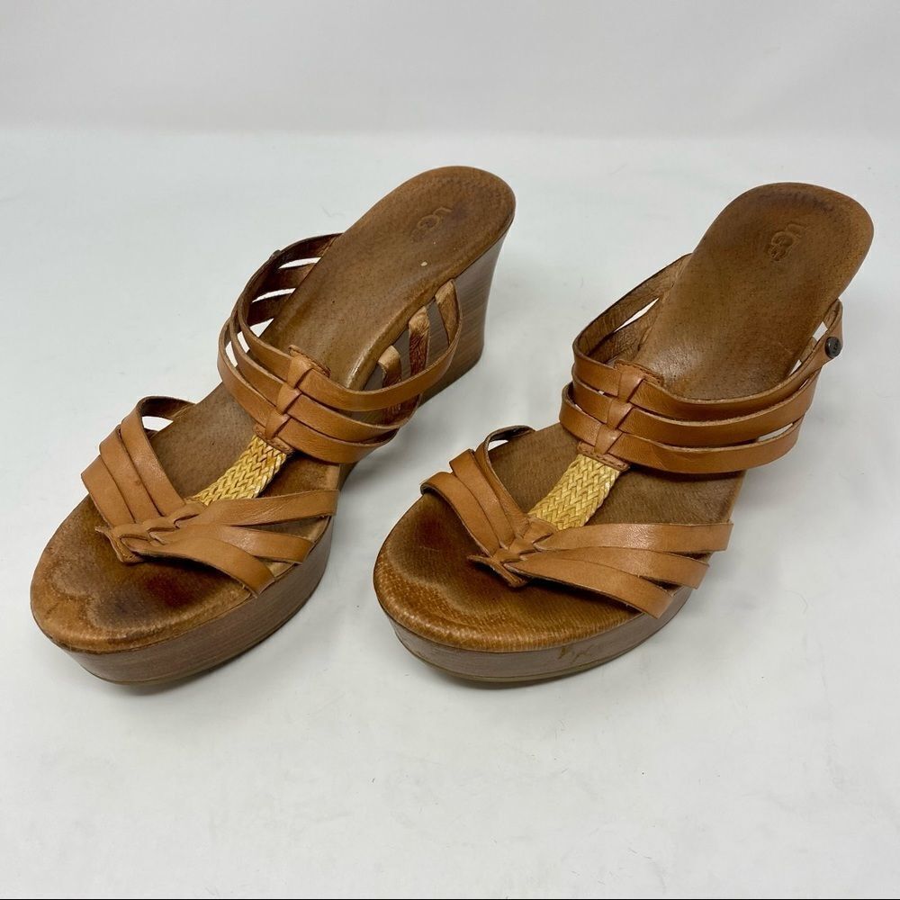 Ugg Mattie Wedgeslides- Size 9 - image 3